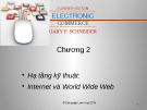 Bài giảng Thương mại điện tử: Chương 2 Hạ tầng kỹ thuật:  Internet và World Wide Web