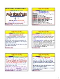 Bài giảng Phân tích dữ liệu: Chương 5 - PGS. TS. Nguyễn Thống