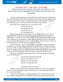 Bình giảng đoạn thơ từ “tôi muốn tát nắng đi…tôi không chờ nắng hạ mới hồi xuân” trong bài Vội vàng của Xuân Diệu