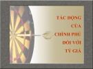 Bài giảng Tài chính quốc tế: Chương 7 - PGS.TS Hồ Thủy Tiên