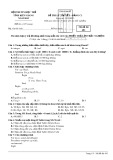 Đề thi lý thuyết Tin học bảng C1 Kiên Giang năm 2015 - Mã đề 483