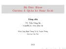 Bài giảng Hệ điều hành: Chương 3 - Trần Công Án