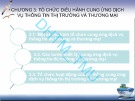 Bài giảng Quản trị tổ chức dịch vụ thông tin thị trường và thương mại chương 3 - ĐH Thương mại