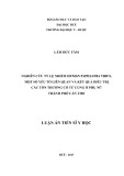 Luận án tiến sĩ Y học: Nghiên cứu tỷ lệ nhiễm Human Papilloma virus, một số yếu tố liên quan và kết quả điều trị các tổn thương cổ tử cung ở phụ nữ thành phố Cần Thơ