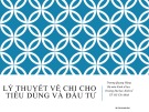 Lý thuyết chi tiêu cho tiêu dùng và đầu tư: Bài giảng của Trương Quang Hùng