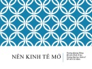 Bài giảng Nền kinh tế mở Trương Quang Hùng: Kinh nghiệm và kiến thức