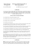 Quyết định số 132/2017/QĐ-UBND