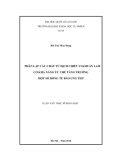 Phân lập chất ức chế tăng trưởng tế bào ung thư từ dịch chiết vi khuẩn lam: Luận văn Thạc sĩ Khoa học