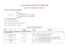 Ôn tập môn Nguyên lý thống kê hiệu quả, chuẩn nhất