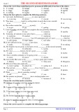 The second semester exam 002