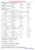 The second semester exam 004