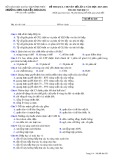 Đề thi KSCL chuyên đề lần 2 môn Sinh học 11 năm 2017-2018 - THPT Nguyễn Thị Giang - Mã đề 628