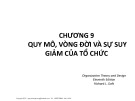 Lý thuyết tổ chức: Bài giảng Chương 9 - Nguyễn Duy Phương