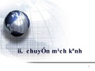 Bài giảng Kỹ thuật chuyển mạch: Chuyển mạch kênh (Phần 3)
