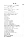Giáo trình Cầu lông: Môn Cầu lông chuẩn nhất