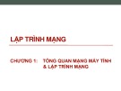 Bài giảng Lập trình mạng: Chương 1 - Nguyễn Minh Thi