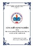 Kinh nghiệm tạo hứng thú học tiếng Anh cho học sinh lớp 3 người dân tộc: SKKN