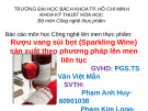 Rượu vang sủi bọt: Bài giảng công nghệ lên men, phương pháp sản xuất liên tục