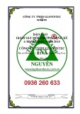 Báo cáo Giám sát môi trường  - Công ty TNHH Glovintec
