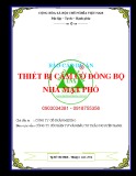 Báo cáo Dự án thiết bị cắm cờ đồng bộ nhà mặt phố [Mới nhất]