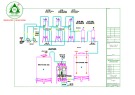 Bản vẽ hệ thống xử lý nước cấp 12m3 chi tiết