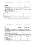 Đề kiểm tra Địa lý lớp 10 HK1 năm 2012 THPT Bắc Trà My (mã đề 001)