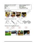 Đề thi học kì 1 môn Tiếng Anh lớp 3 năm 2017-2018 - Phòng GD&ĐT Mộ Đức