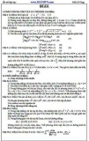 Đề ôn thi Đại học môn Toán - Trần Sĩ Tùng - Đề số 6
