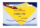 Chiều tối (Mộ): Bài giảng Ngữ văn 11 chi tiết