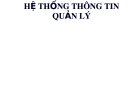 Bài giảng Hệ thống thông tin quản lý: Các khái niệm cơ bản về hệ thống thông tin (Chương 1)
