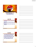 Bài giảng Kinh doanh điện tử: Chương 3 - ĐH Ngân hàng