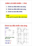 Bài giảng chỉnh lưu điều khiển 1 pha [mới nhất]