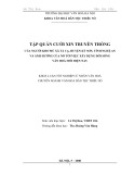 Tập quán cưới xin truyền thống người Khơ Mú ở Tà Cạ, Kỳ Sơn, Nghệ An: Ảnh hưởng tới xây dựng đời sống văn hoá mới
