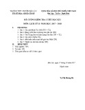 Đề cương ôn tập HK 1 môn Lịch sử lớp 11 năm 2017-2018 - THCS Chuyên Bảo Lộc