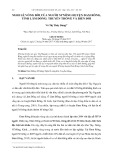 Nghi lễ vòng đời của người M’nông huyện Đam Rông, tỉnh Lâm Đồng: Truyền thống và biến đổi