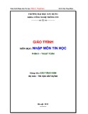 Giáo trình Nhập môn Tin học Phần 2: ThS. Đào Tăng Kiệm (Mới nhất)