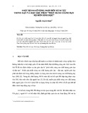 Kĩ năng phản hồi tích cực trong dạy và học học phần “Thực hành giảng dạy bộ môn Sinh học”