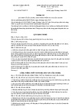 Thông tư số 11/2018/TT-BGTVT