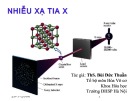 Bài giảng Nhiễu xạ tia X: Tổng quan kiến thức chuẩn nhất