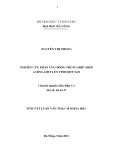 Nghiên cứu phản ứng đồng trùng hợp ghép acrylamit lên tinh bột sắn: Tóm tắt luận văn Thạc sĩ Khoa học
