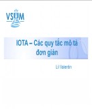 IOTA - Các quy tắc mô tả đơn giản