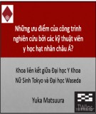 Những ưu điểm của công trình nghiên cứu bởi các kỹ thuật viên y học hạt nhân Châu Á?