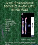 Xác định độ pha loãng mẫu thử endotoxin với 18F-NaF sản xuất tại bệnh viện Trung ương Quân Đội 108
