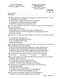 Đề KSCL môn Lịch sử lớp 12 năm 2018-2019 lần 1 - THPT Nguyễn Viết Xuân - Mã đề 105