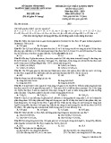 Đề KSCL môn Hóa học lớp 12 năm 2018-2019 lần 1 - THPT Nguyễn Viết Xuân - Mã đề 106
