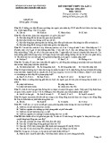 Đề thi thử THPT Quốc gia môn GDCD lớp 12 năm 2018-2019 lần 1 - THPT Nguyễn Viết Xuân - Mã đề 205