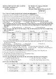 Đề kiểm tra HK1 môn Địa lí lớp 12 năm 2018-2019 - THPT Nguyễn Trãi - Mã đề 002