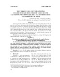 Thực trạng nhận thức về giới tính của học sinh mù hoàn toàn từ 12 đến 18 tuổi tại Trường Phổ thông đặc biệt Nguyễn Đình Chiểu Tp. Hồ Chí Minh