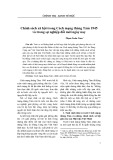 Chính sách xã hội trong Cách mạng tháng Tám 1945 và trong sự nghiệp đổi mới ngày nay - Phạm Xuân Nam
