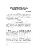 Một số giải pháp đảm bảo chất lượng học phần thực hành nghiệp vụ sư phạm ở khối trường đại học sư phạm - Trần Hoài Thanh